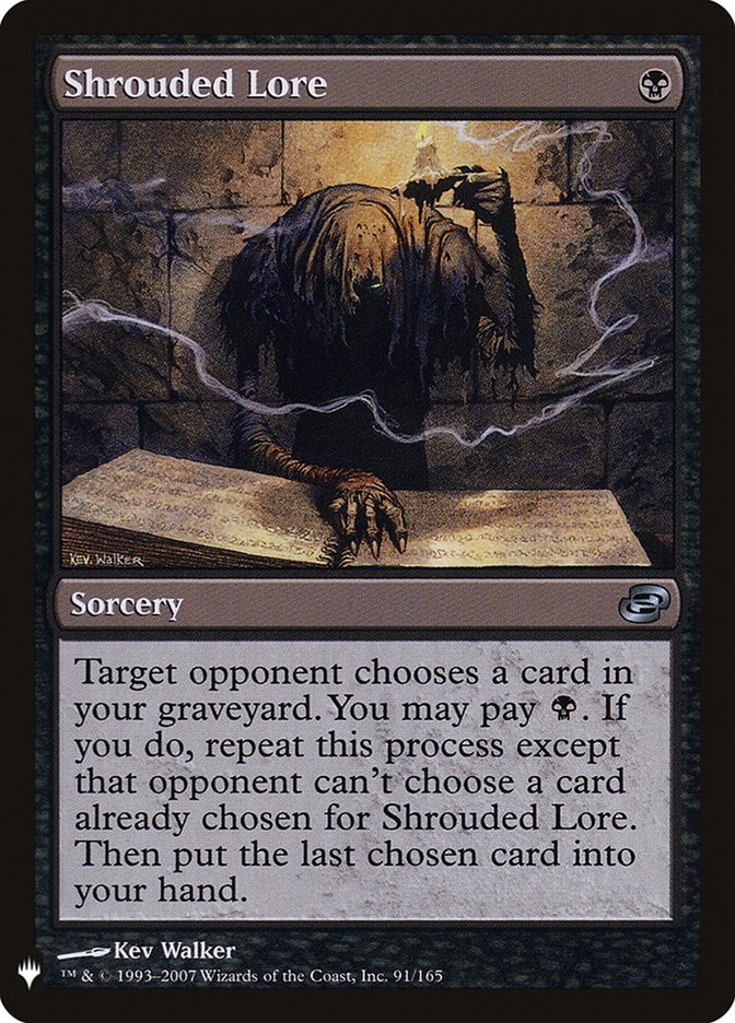 Shrouded Lore [Mystery Booster] MTG Single Magic: The Gathering | Red Claw Gaming