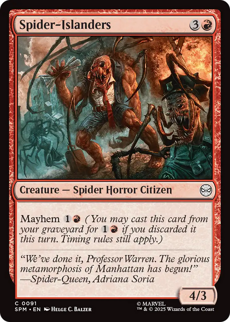 Spider-Islanders [Marvel's Spider-Man] MTG Single Magic: The Gathering | Red Claw Gaming