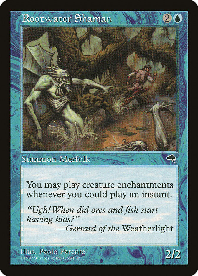 Rootwater Shaman [Tempest] MTG Single Magic: The Gathering | Red Claw Gaming