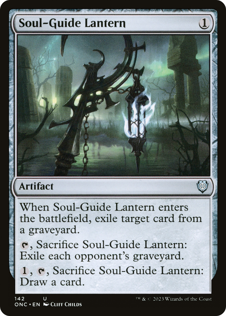 Soul-Guide Lantern [Phyrexia: All Will Be One Commander] MTG Single Magic: The Gathering | Red Claw Gaming