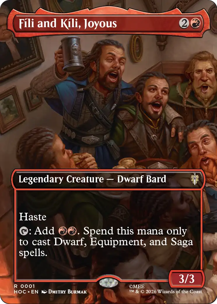 Fili and Kili, Joyous (Borderless) [The Hobbit: Eternal-Legal] | Red Claw Gaming