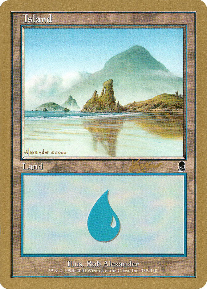 Island (shh338) (Sim Han How) [World Championship Decks 2002] MTG Single Magic: The Gathering | Red Claw Gaming