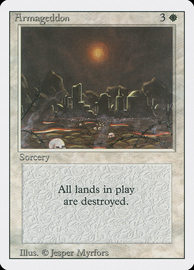 Armageddon [Revised Edition] MTG Single Magic: The Gathering | Red Claw Gaming