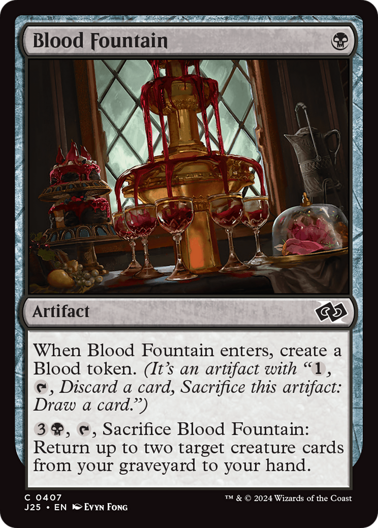 Blood Fountain [Foundations Jumpstart] MTG Single Magic: The Gathering | Red Claw Gaming