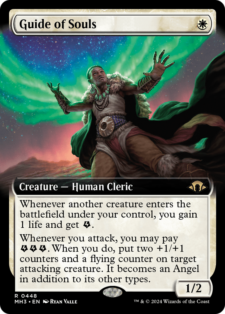 Guide of Souls (Extended Art) [Modern Horizons 3] MTG Single Magic: The Gathering    | Red Claw Gaming