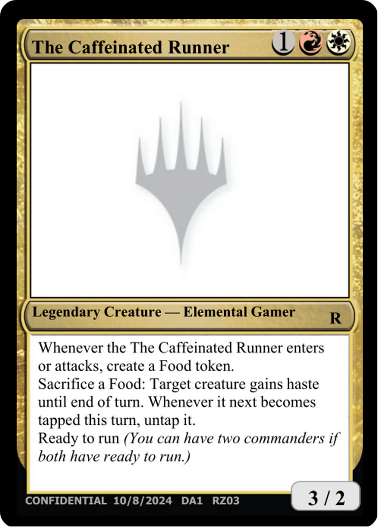 The Caffeinated Runner [Unknown Event] MTG Single Magic: The Gathering | Red Claw Gaming