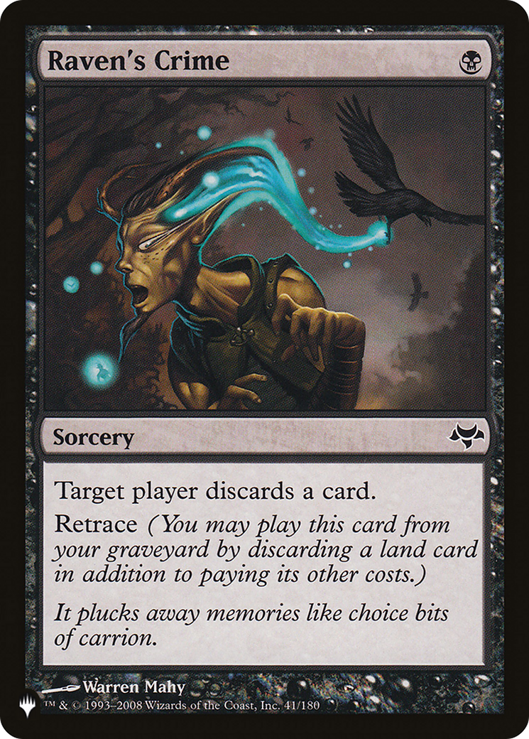 Raven's Crime [The List] MTG Single Magic: The Gathering | Red Claw Gaming