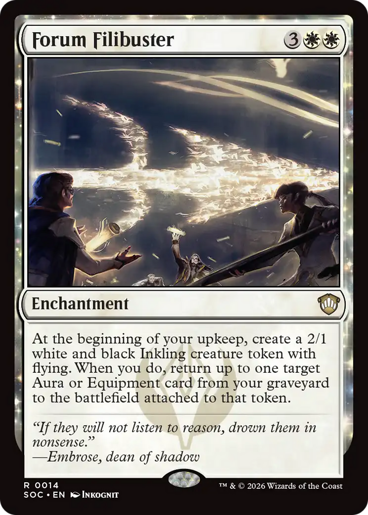 Forum Filibuster [Secrets of Strixhaven Commander] MTG Single Magic: The Gathering | Red Claw Gaming