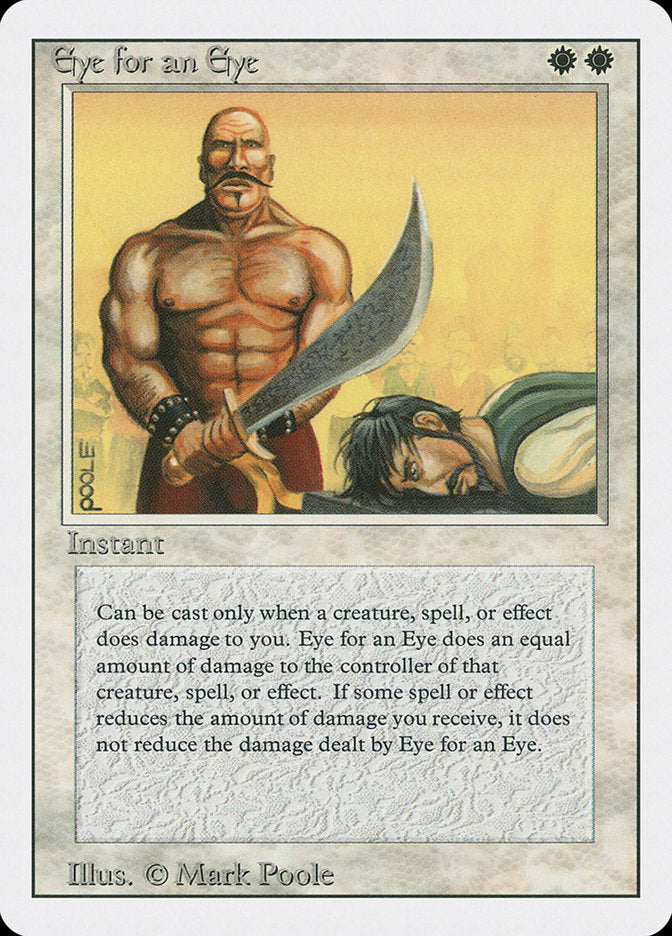Eye for an Eye [Revised Edition] MTG Single Magic: The Gathering | Red Claw Gaming