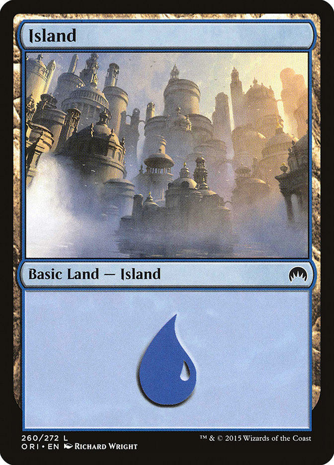 Island (260) [Magic Origins] MTG Single Magic: The Gathering | Red Claw Gaming