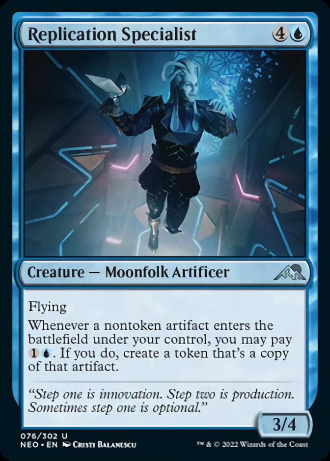Replication Specialist [Kamigawa: Neon Dynasty] MTG Single Magic: The Gathering    | Red Claw Gaming