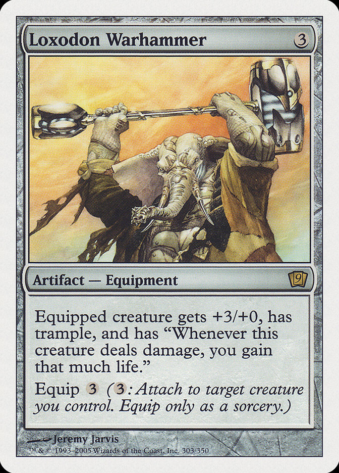 Loxodon Warhammer [Ninth Edition] MTG Single Magic: The Gathering | Red Claw Gaming