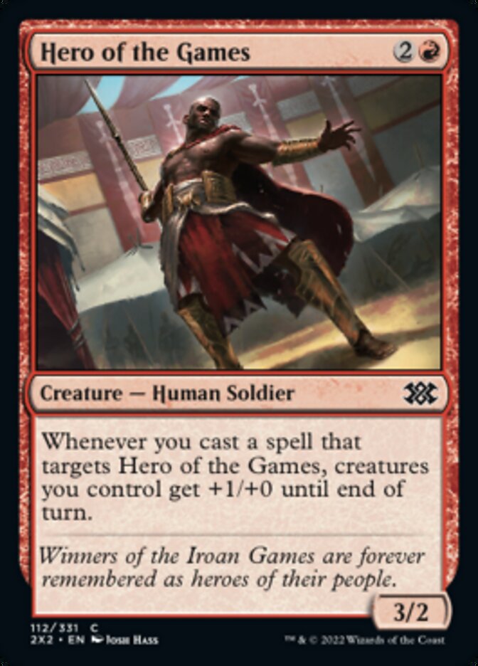 Hero of the Games [Double Masters 2022] MTG Single Magic: The Gathering    | Red Claw Gaming