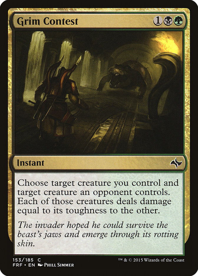 Grim Contest [Fate Reforged] MTG Single Magic: The Gathering | Red Claw Gaming