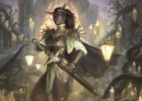 Sungold Sentinel Art Card [Innistrad: Midnight Hunt Art Series] MTG Single Magic: The Gathering | Red Claw Gaming