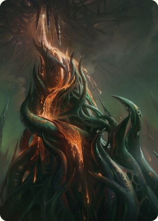 Copperline Gorge Art Card [Phyrexia: All Will Be One Art Series] MTG Single Magic: The Gathering | Red Claw Gaming