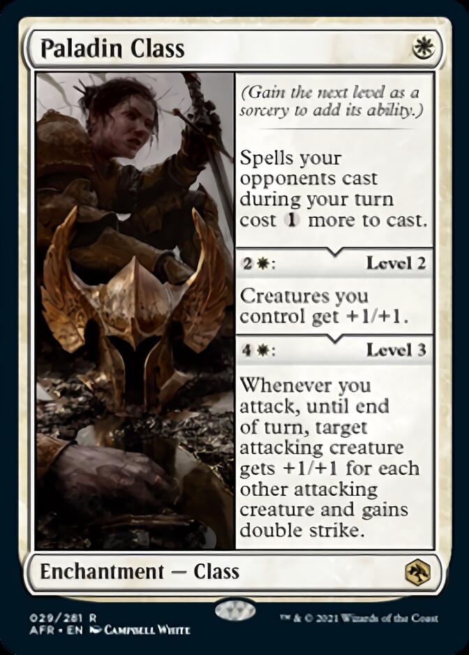 Paladin Class [Dungeons & Dragons: Adventures in the Forgotten Realms] MTG Single Magic: The Gathering | Red Claw Gaming