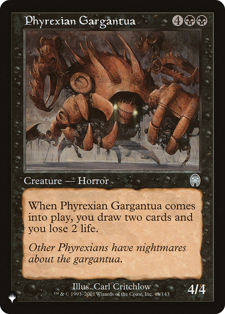 Phyrexian Gargantua [The List] MTG Single Magic: The Gathering | Red Claw Gaming