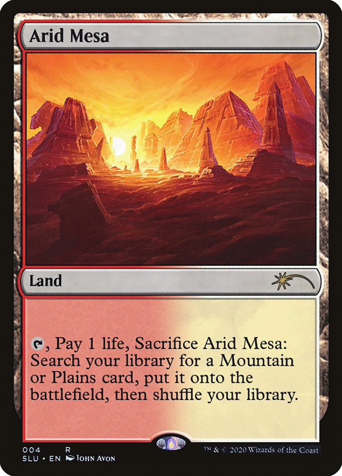 Arid Mesa [Secret Lair: Ultimate Edition] MTG Single Magic: The Gathering | Red Claw Gaming