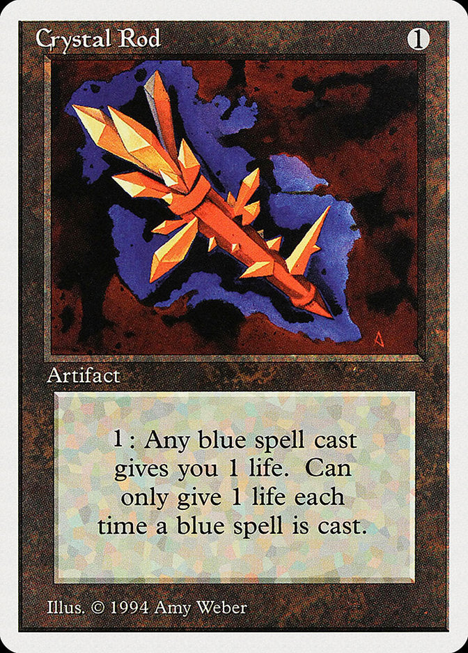 Crystal Rod [Summer Magic / Edgar] MTG Single Magic: The Gathering | Red Claw Gaming