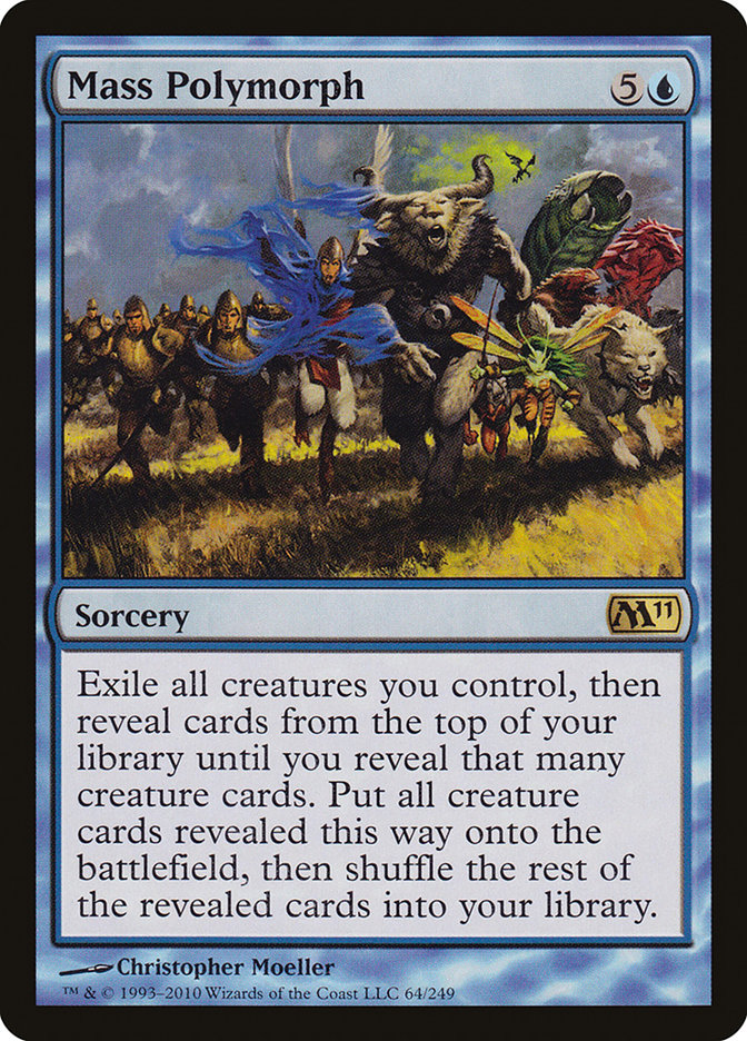 Mass Polymorph [Magic 2011] MTG Single Magic: The Gathering | Red Claw Gaming
