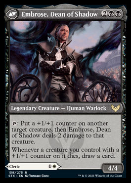 Shaile, Dean of Radiance // Embrose, Dean of Shadow [Strixhaven: School of Mages] MTG Single Magic: The Gathering | Red Claw Gaming
