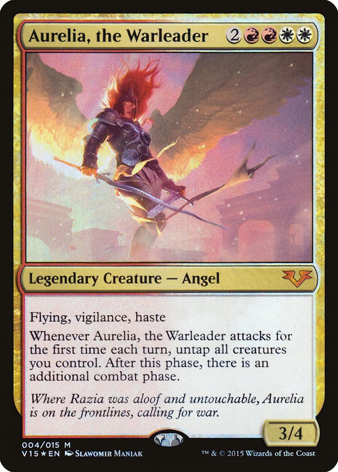 Aurelia, the Warleader [From the Vault: Angels] MTG Single Magic: The Gathering | Red Claw Gaming
