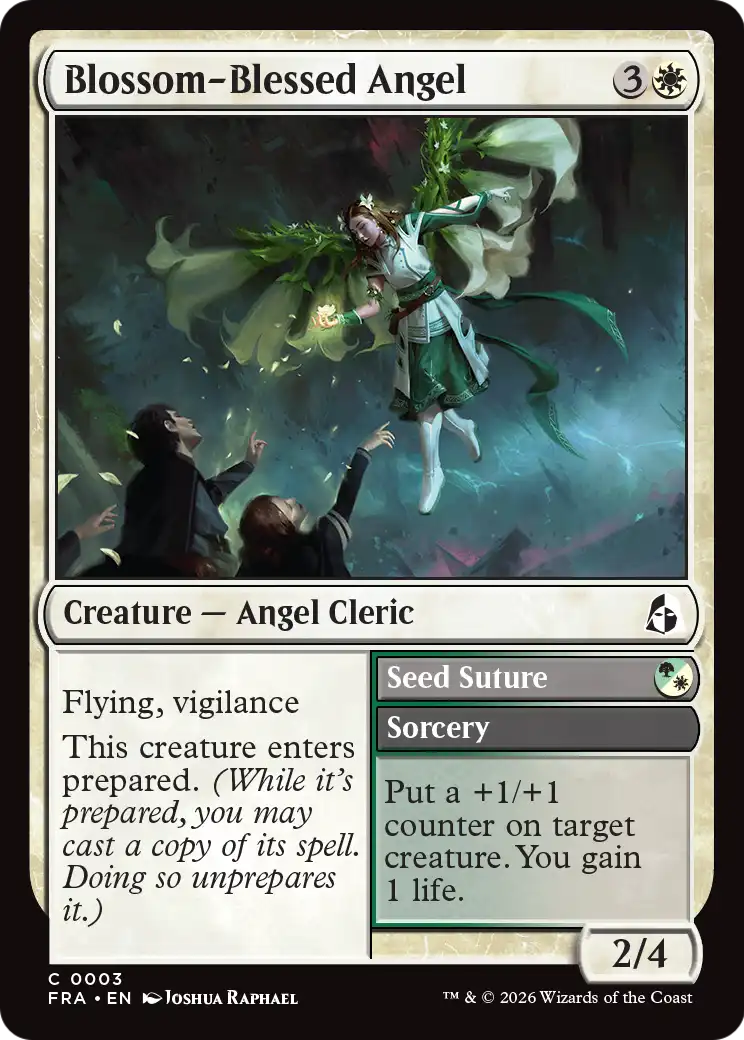 Blossom-Blessed Angel [Reality Fracture] | Red Claw Gaming