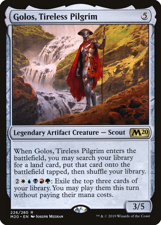 Golos, Tireless Pilgrim [Core Set 2020] MTG Single Magic: The Gathering | Red Claw Gaming