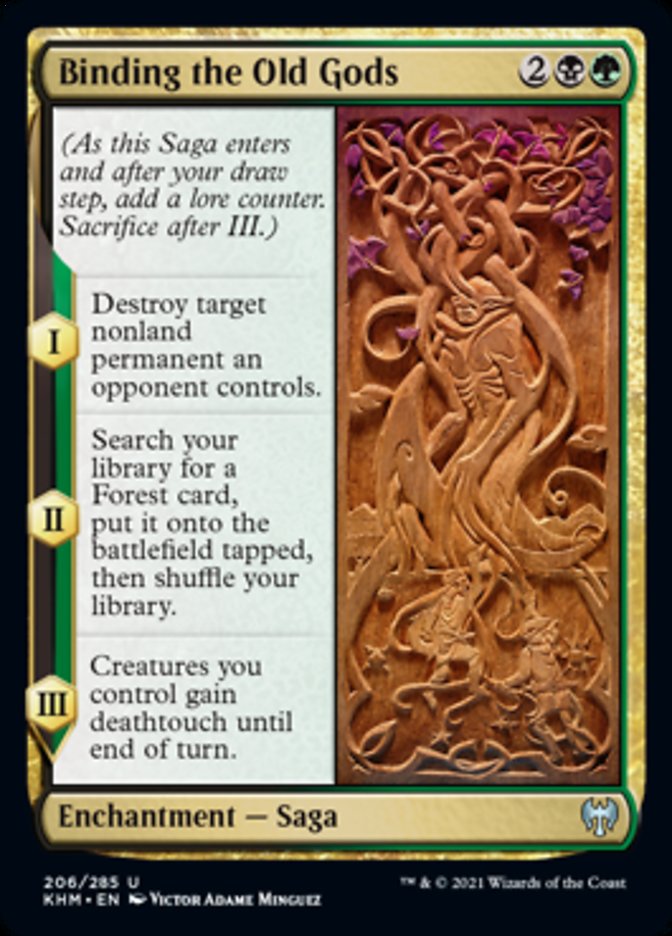 Binding the Old Gods [Kaldheim] MTG Single Magic: The Gathering | Red Claw Gaming