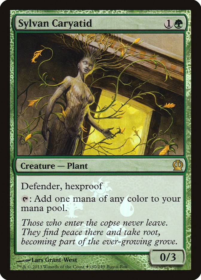 Sylvan Caryatid (Buy-A-Box) [Theros Promos] MTG Single Magic: The Gathering | Red Claw Gaming
