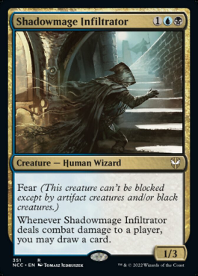 Shadowmage Infiltrator [Streets of New Capenna Commander] MTG Single Magic: The Gathering | Red Claw Gaming