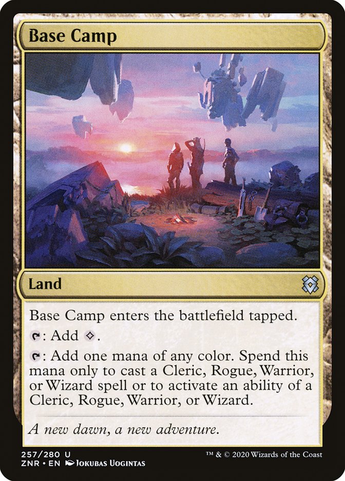 Base Camp [Zendikar Rising] MTG Single Magic: The Gathering | Red Claw Gaming