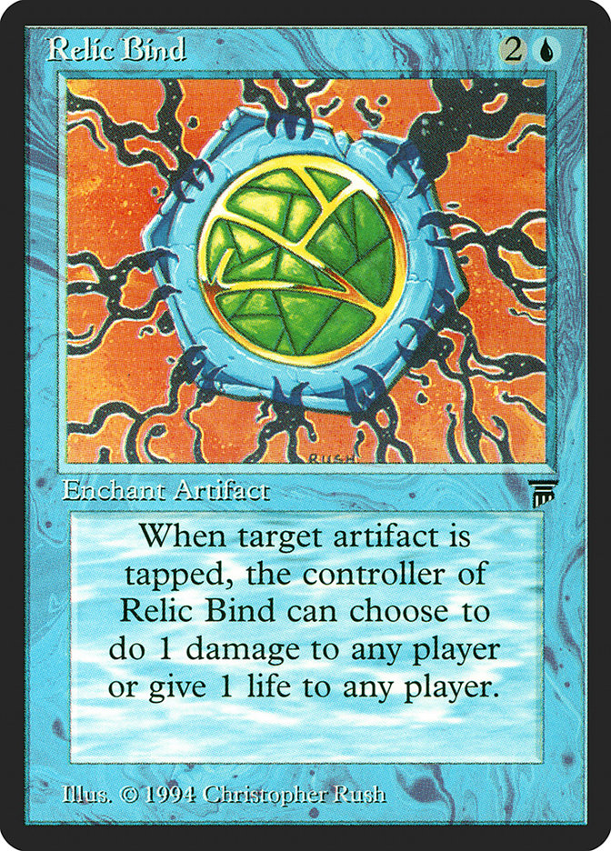 Relic Bind [Legends] MTG Single Magic: The Gathering | Red Claw Gaming