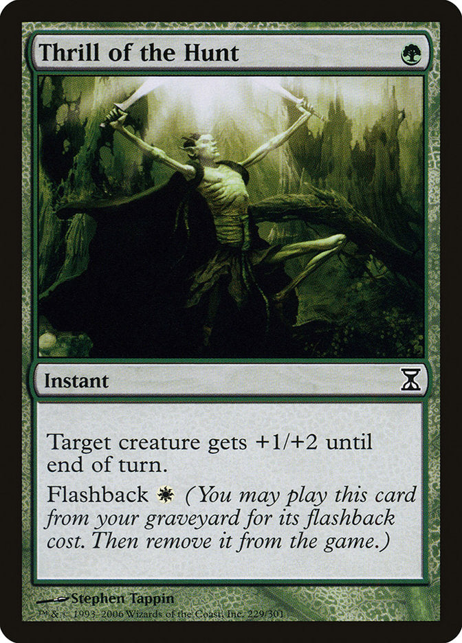 Thrill of the Hunt [Time Spiral] MTG Single Magic: The Gathering | Red Claw Gaming
