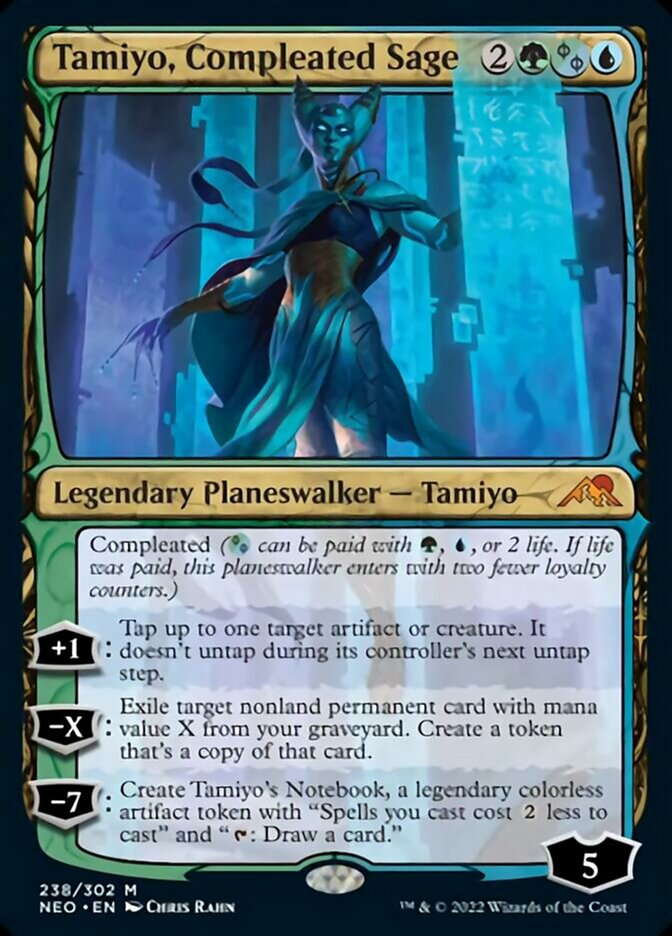 Tamiyo, Compleated Sage [Kamigawa: Neon Dynasty] MTG Single Magic: The Gathering    | Red Claw Gaming