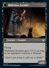 Innocent Traveler // Malicious Invader [Innistrad: Crimson Vow] MTG Single Magic: The Gathering | Red Claw Gaming