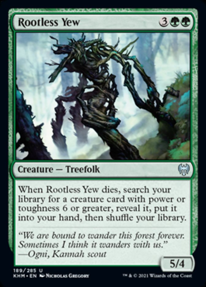 Rootless Yew [Kaldheim] MTG Single Magic: The Gathering | Red Claw Gaming