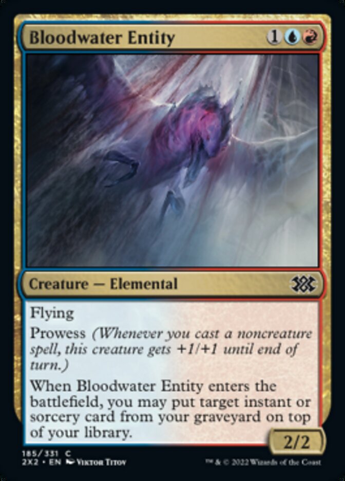 Bloodwater Entity [Double Masters 2022] MTG Single Magic: The Gathering    | Red Claw Gaming