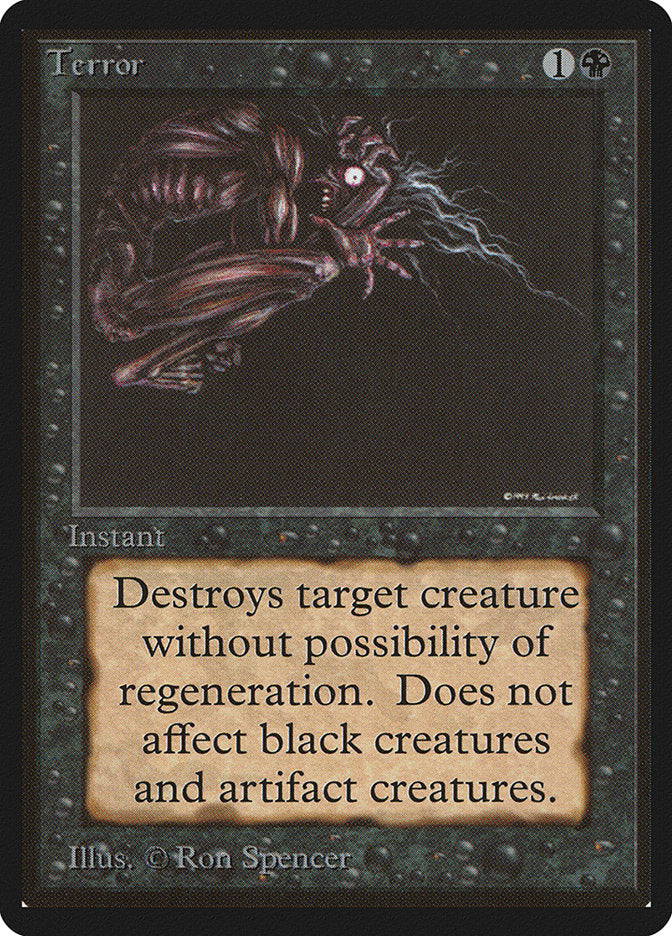 Terror [Beta Edition] MTG Single Magic: The Gathering | Red Claw Gaming