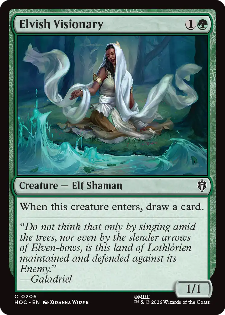 Elvish Visionary [The Hobbit: Eternal-Legal] | Red Claw Gaming
