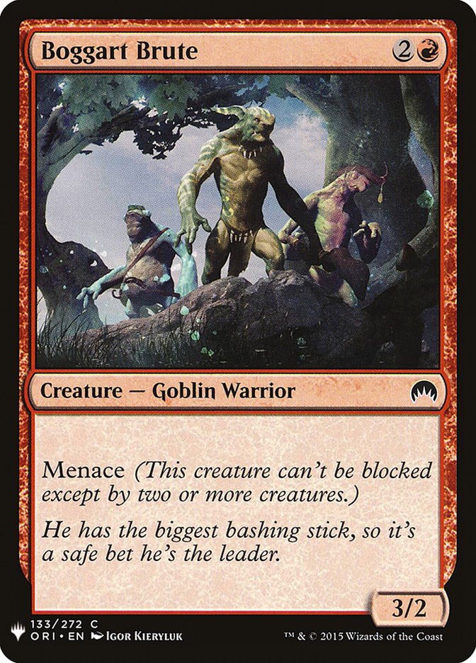 Boggart Brute [Mystery Booster] MTG Single Magic: The Gathering | Red Claw Gaming