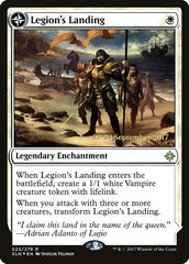 Legion's Landing // Adanto, the First Fort [Ixalan Prerelease Promos] MTG Single Magic: The Gathering | Red Claw Gaming