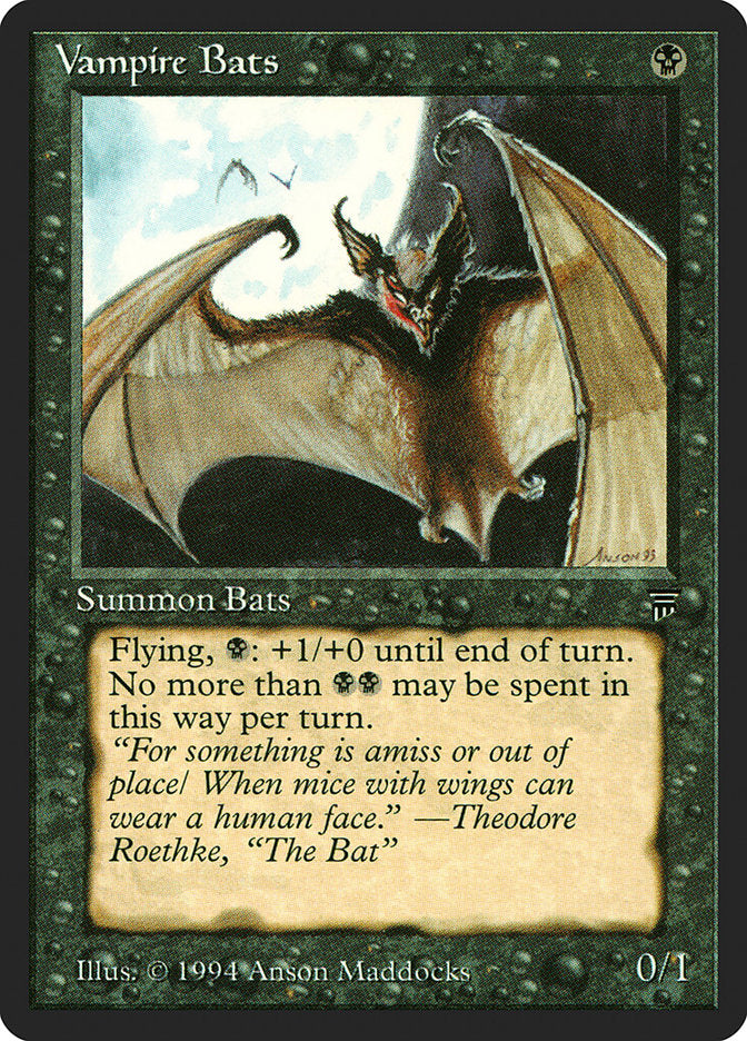 Vampire Bats [Legends] MTG Single Magic: The Gathering | Red Claw Gaming