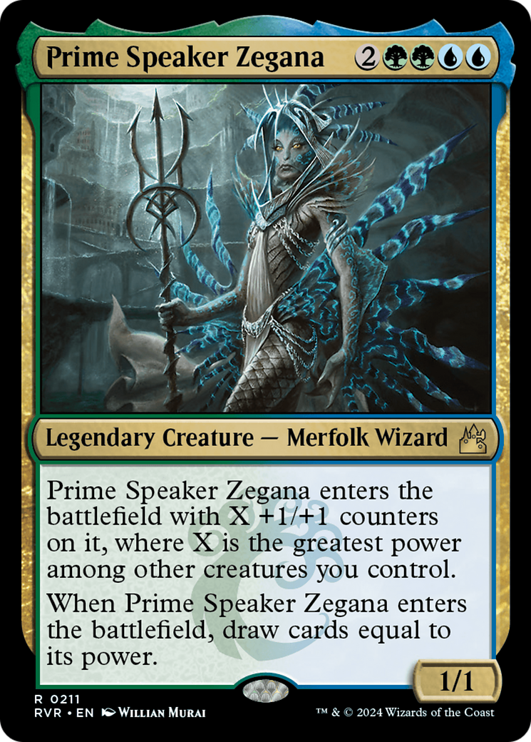 Prime Speaker Zegana [Ravnica Remastered] MTG Single Magic: The Gathering | Red Claw Gaming