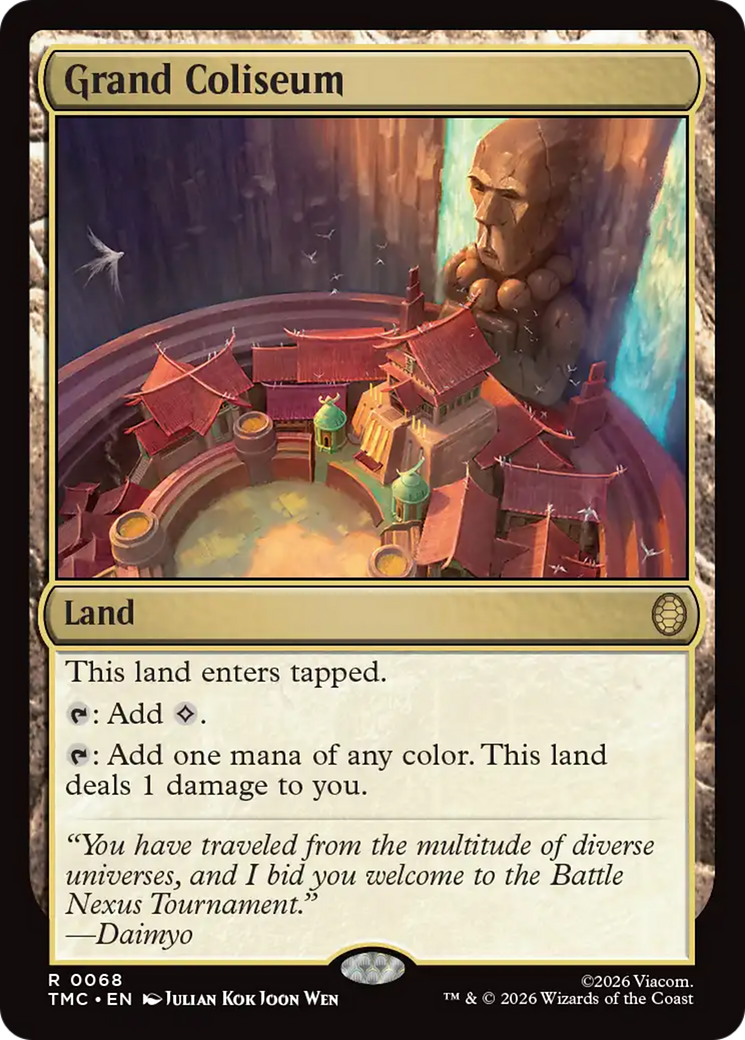 Grand Coliseum [Teenage Mutant Ninja Turtles Commander] MTG Single Magic: The Gathering | Red Claw Gaming