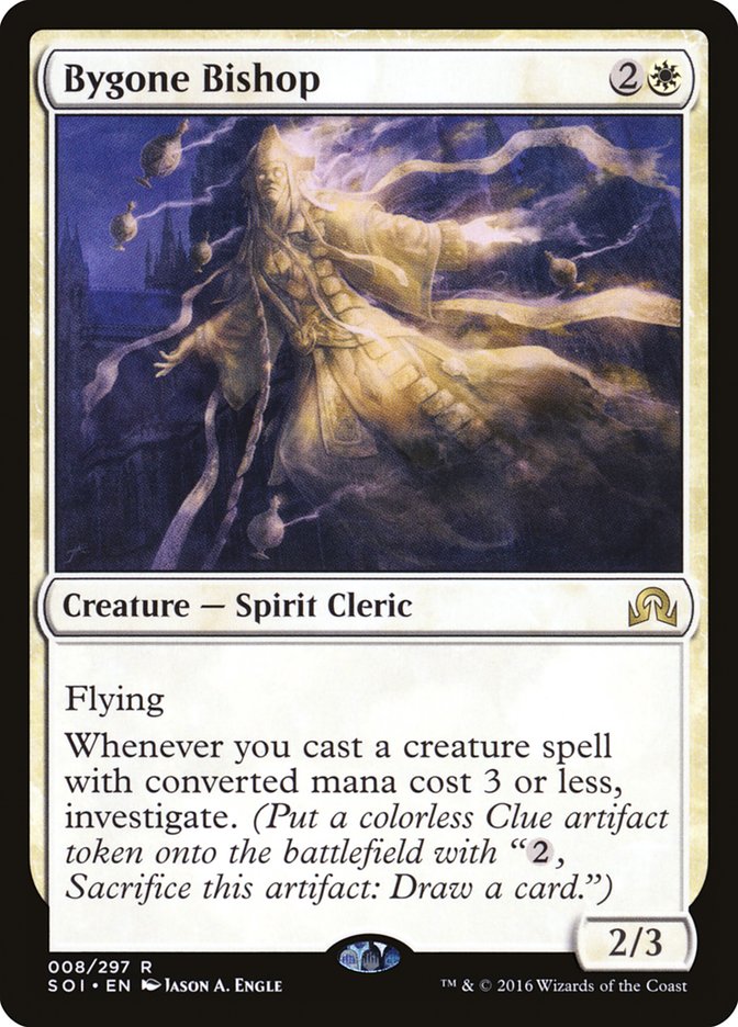 Bygone Bishop [Shadows over Innistrad] MTG Single Magic: The Gathering | Red Claw Gaming