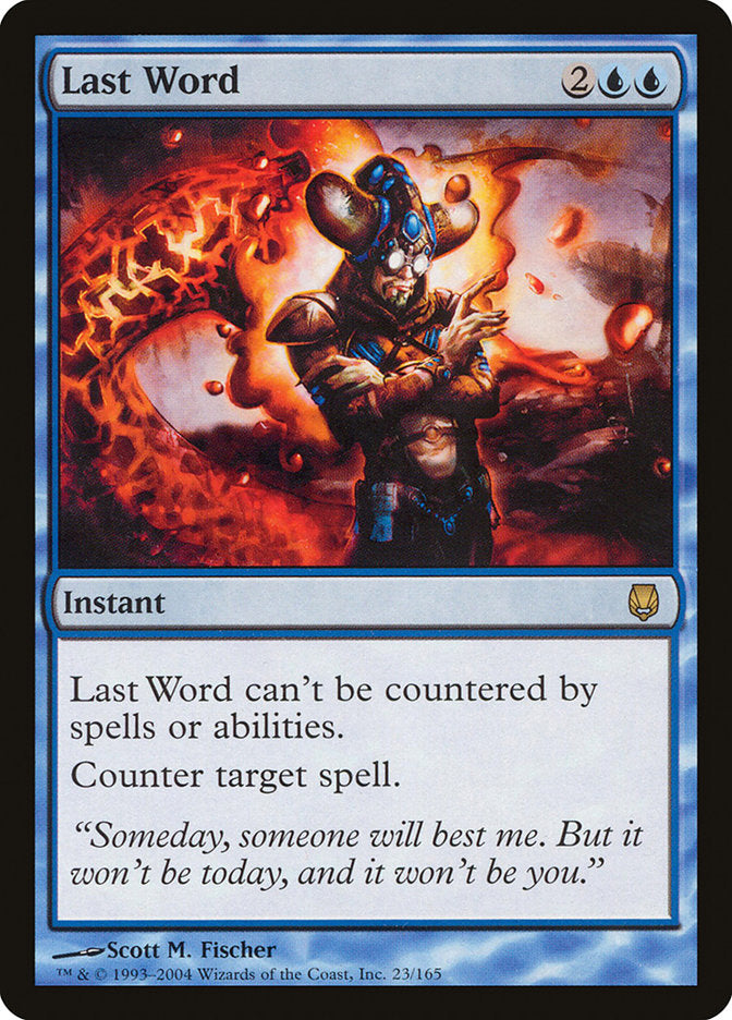 Last Word [Darksteel] MTG Single Magic: The Gathering | Red Claw Gaming