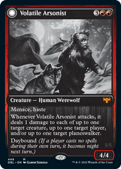 Volatile Arsonist // Dire-Strain Anarchist [Innistrad: Double Feature] MTG Single Magic: The Gathering | Red Claw Gaming