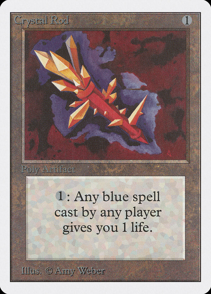 Crystal Rod [Unlimited Edition] MTG Single Magic: The Gathering | Red Claw Gaming